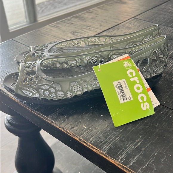 CROCS Isabella Jelly Flats - Picture 2 of 3